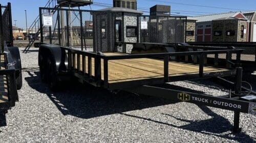 Bye-Rite 7x14 Light Duty Tandem Axel Utility Trailer ATV