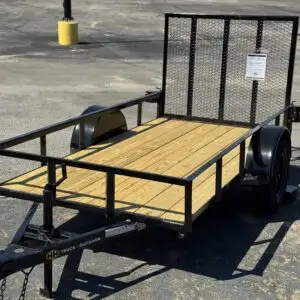Bye-Rite 5x10 Light Duty Single Axle Utility Trailer w/ 2' Mesh Sides - UL510MS2