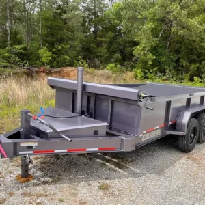 Caliber Trailers - CALDTXD714 - 7X14 16K DUMP TRAILER