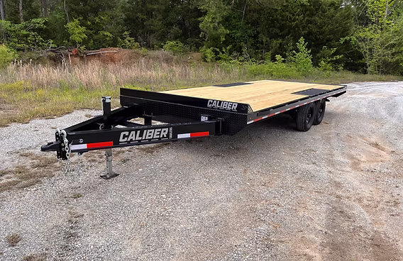 Caliber Trailers - CALEDM818SUR - 8X18 10K DECKOVER EQUIPMENT TRAILER