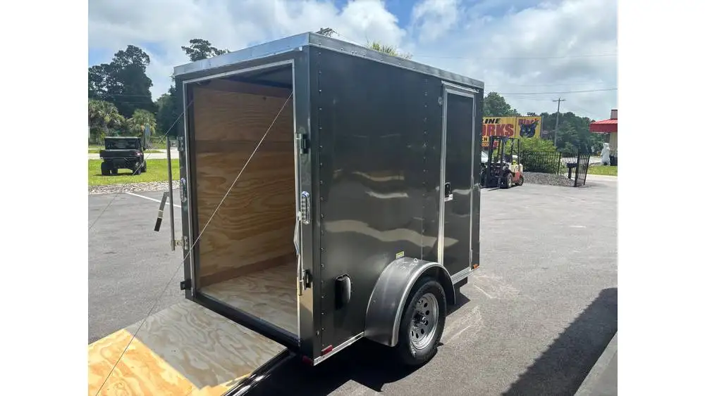 ARI5X8EKOSILV - Arising EKO 5x8 Silver Enclosed Trailer