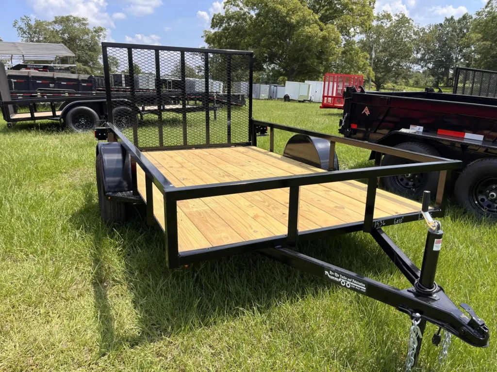 Bye-Rite 6x10 Heavy Duty Single Axle Utility Trailer
