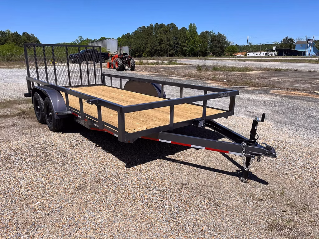 Caliber Trailers - CALWG716 - 7X16 7K WRAP TONGUE HD UTILITY TRAILER